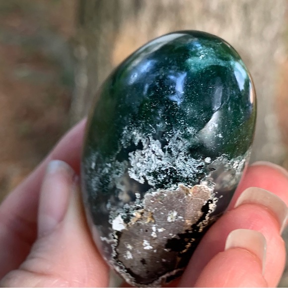 Genuine 451.00 Cts Tree Agate Healing Heart - Picture 9 of 17